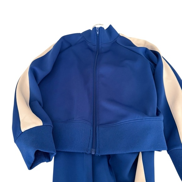 Skims Cobalt Blue And White Jacket Pants M - Picture 3 of 5